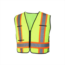 High visibility reflective security custom safety vest for kids